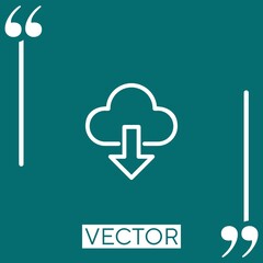 cloud computing   vector icon