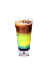 cocktail isolated on white