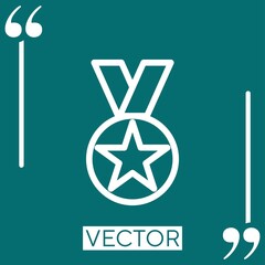 medal vector icon