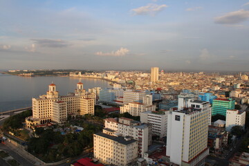 Fototapeta na wymiar Havana View in the Afternoon