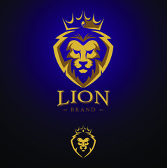 Esport lion logo character