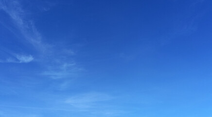 Blue sky with white clouds, Sky background.