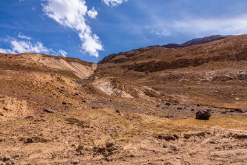 Frost weathering of metamorphic rocks visible in temperate area of  Indian Himalaya. It is an umbrella term for a variety of processes like frost shattering, frost wedging & cryo-fracturing.