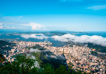 panorama of the mountains
