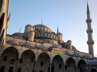 Fototapeta na wymiar Istanbul, Blue Mosque, Turkey