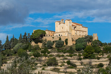 Obraz premium Wallfahrtskirche Santuari de Sant Salvador, Arta