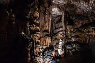 Tropfsteinhöhle Cuevas del drac, Drachenhöhle, Porto Christo, Mallorca,  Spanien