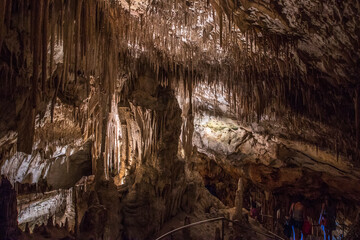Tropfsteinhöhle Cuevas del drac, Drachenhöhle, Porto Christo, Mallorca,  Spanien