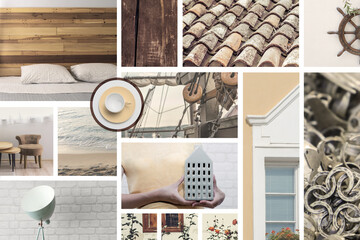 A mood board expresses a sense of coziness, comfort and warmth. This is for those who love pastel...