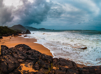 beach and sea