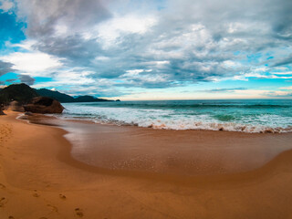 beach with sky