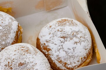 Berlin Ball. Berliner Balls, a Portuguese Fried Pastry. 