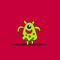 Ilustration Doodle Monster Green

perfect for animation kids