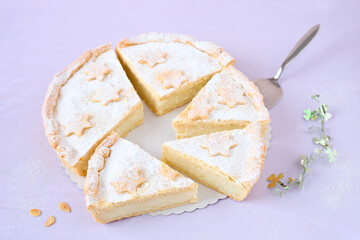 Sternen- Mürbeteig- Kuchen