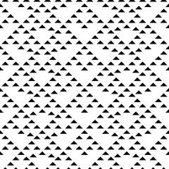 Triangles ornament. Geometric backdrop. Figures background. Polygons motif. Digital paper, textile print, web design, abstract. Triangular shapes wallpaper. Seamless pattern. Vector