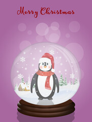 glass ball for Christmas