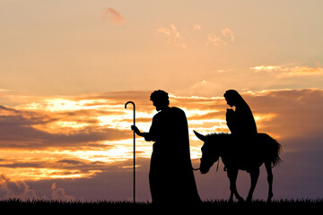 Christmas Nativity scene