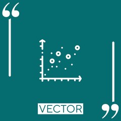 bubble vector icon Linear icon. Editable stroked line