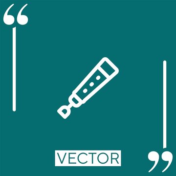 gralla vector icon Linear icon. Editable stroked line