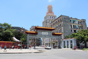 Fototapeta na wymiar Havana Street, Cuba