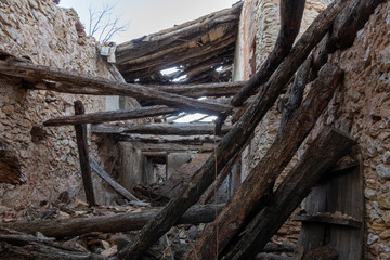 old abandoned building