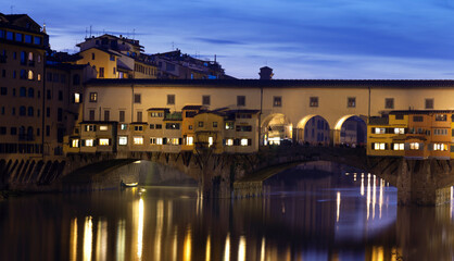 Fototapeta na wymiar ponte vecchio, Firenze 