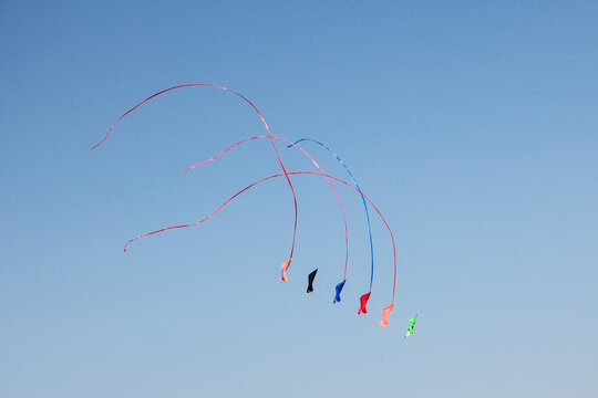 Drachen Formation am Himmel 