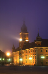 Fototapeta na wymiar Castle square in Warsaw. Poland
