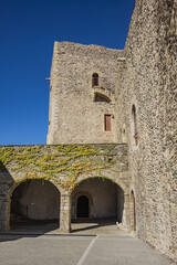 Collioure’s castle (Chateau Royal) built between 1276 and 1344 by counts of Roussillon and kings...