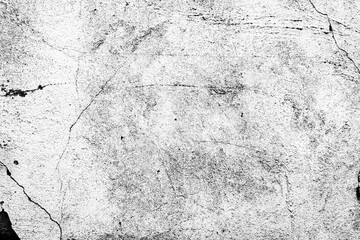 Obraz premium Texture of a concrete wall with cracks and scratches which can be used as a background
