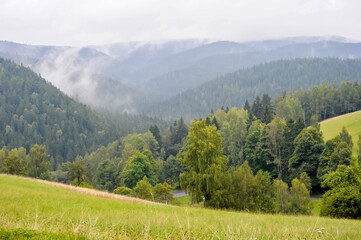 Fototapeta premium Sumava National Park, Czechia