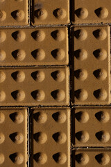 Wzór z betonowej kostki brukowej © Miroslaw