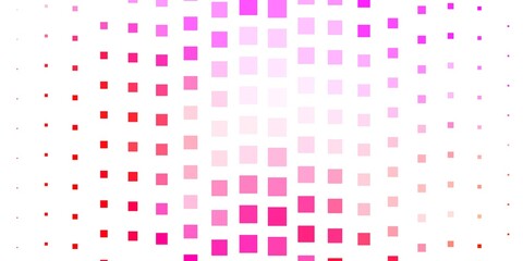 Dark Pink, Yellow vector background with rectangles.