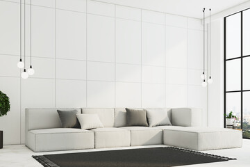 Luxury living room with sofa