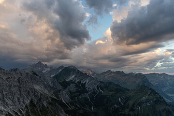 Blick zur Hornbachgruppe