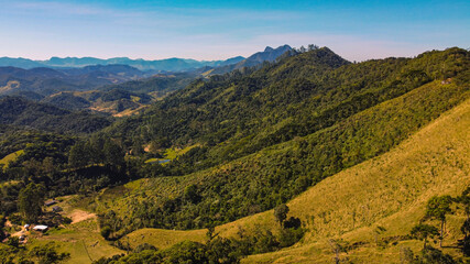 panorama of the mountains