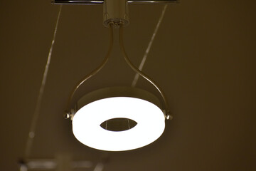 LED light bulb in the dark	