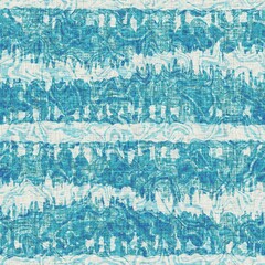 
Teal blue stripe weathered grunge texture background. Summer coastal farmhouse living style home decor. Broken striped linen material. Worn turquoise dyed beach textile seamless line pattern.