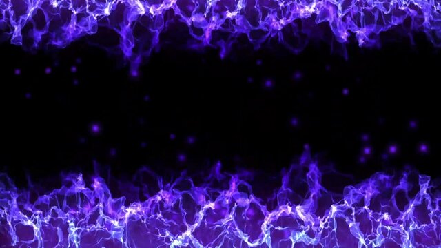Purple Dark Flame Flame