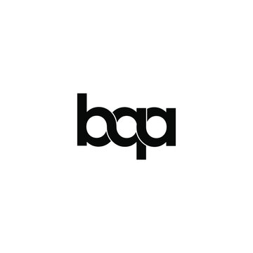 bqa letter original monogram logo design