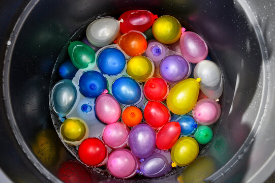 Colourful Water Balloons