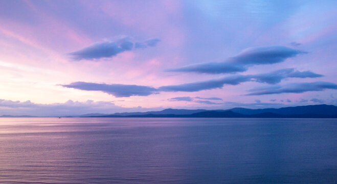 Parksville British Columbia Sunset