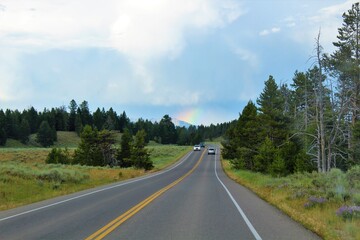 "Rainbow Road" Grand Teton National Park