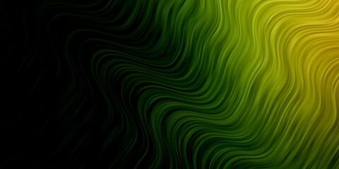 Dark Green, Red vector texture with circular arc.