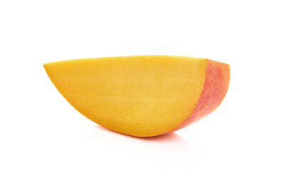 Mango (R2E2) fruit isolated on white background