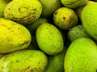 Mangoes at the fruits market