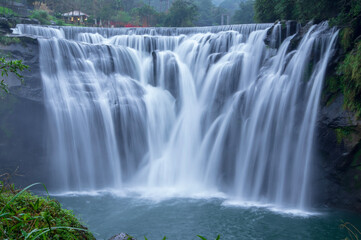 shifen waterfall in taiwan