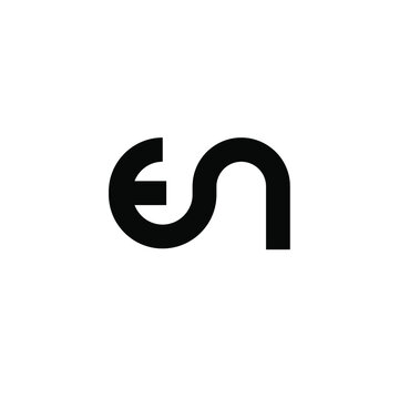 simple en logo design