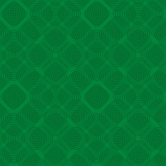 green repetitive background with vector arcs. abstract seamless pattern. fabric swatch. wrapping paper. continuous print. geometric shapes. design element for textile, decor, apparel, phone case