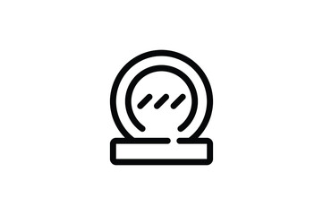 Mall Outline Icon - Mirror